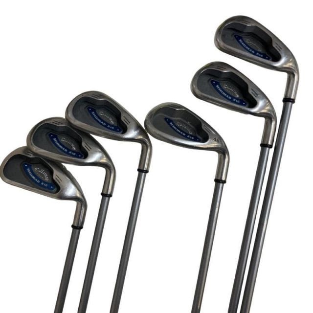 【中古】 キャロウェイ STEELHEAD X-16 6S アイアンセット IR JV 75i SERIES (フレックスS) メンズ 男性用 右利き 右用 Cランク ゴルフクラブ