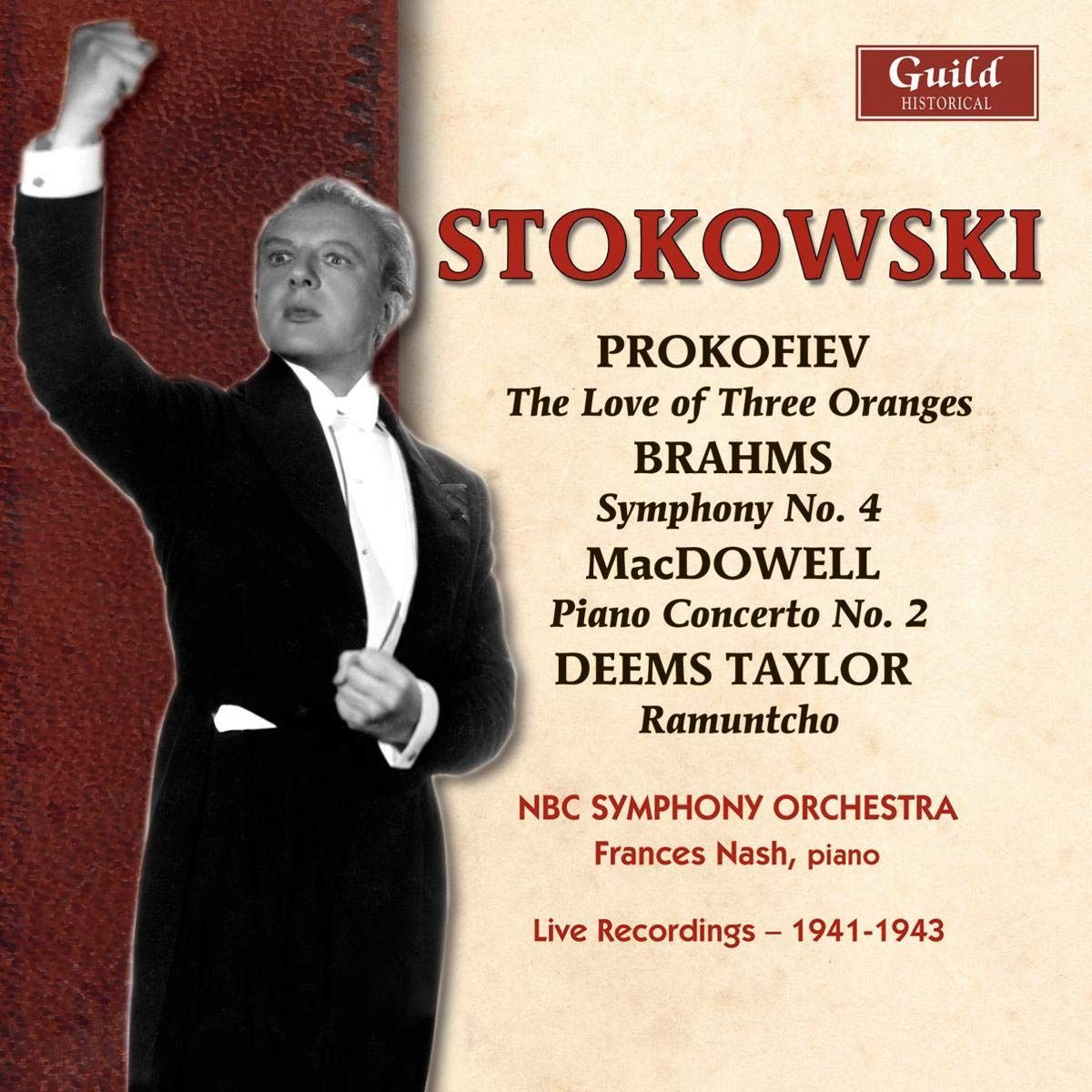 【CD】Stokowski Conducts Prokofiev Brahms Mcdowell