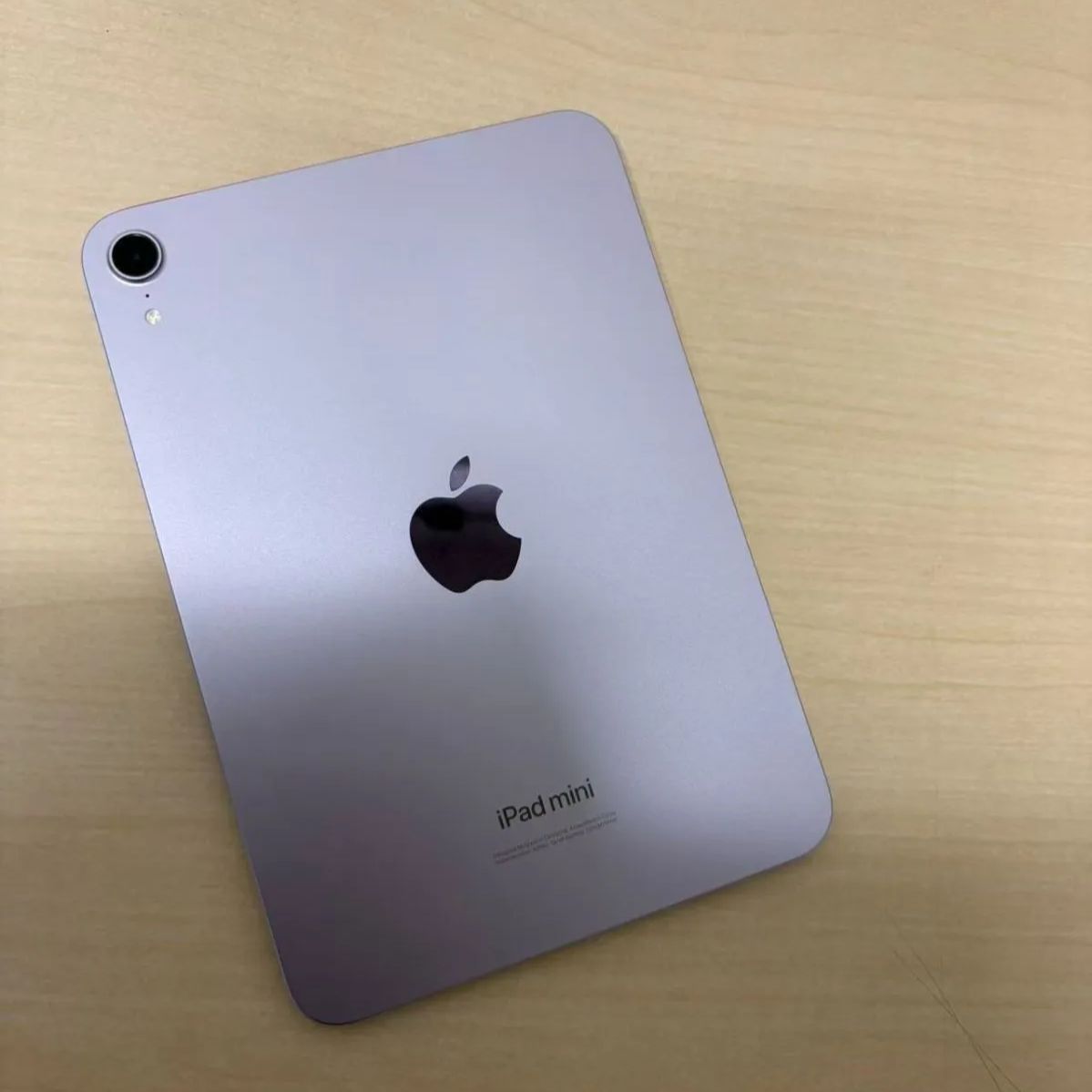 iPad mini 7 128GB パープル デモ機 バッテリー100% - メルカリ