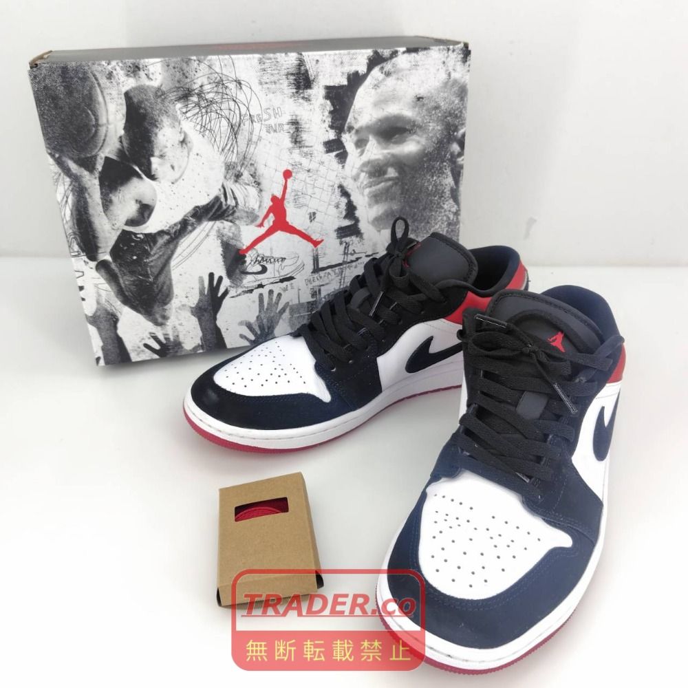 05w21593 ナイキ NIKE エア ジョーダン 1 ロー SE AIR JORDAN 1 LOW SE ブラック/ホワイト 27.5cm US9.5 UK8.5 メンズ スニーカー IB8971-106 【中古品】