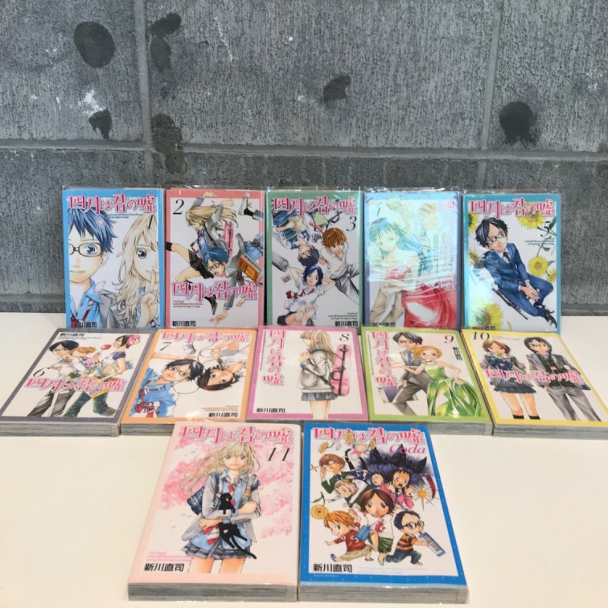 260539 四月は君の嘘 漫画 1～11巻+Coda 全巻セット コミックス - メルカリ