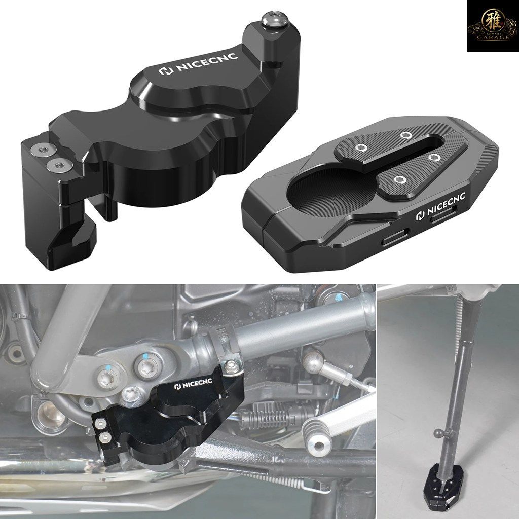 BMW R1200GS R1200GS R1200GS 2016 2017 2018 用 オートバイ用サイドスタンドエクステンダーパッド/キックスタンドスイッチプロテクター