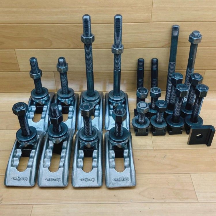 SUPER/スーパーツール ユニクランプ プレーンクランプ 自在型 まとめて(1)