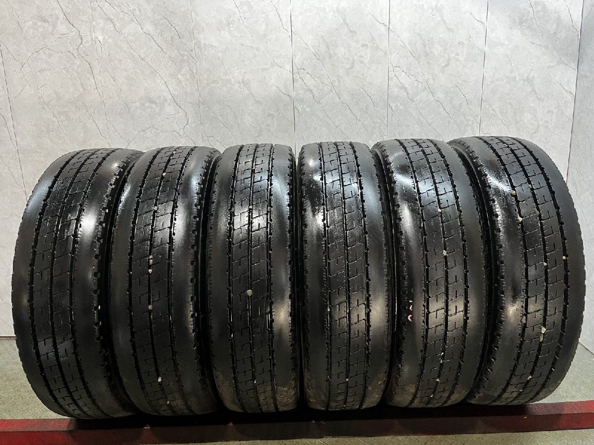 BS DURAVIS R207 205/70R16 111/109N LT 16インチ ライトトラック用 夏タイヤ 6本 21年製 バリ溝 キャンター エルフ等　(KTT754)