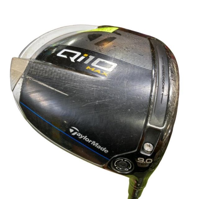 【中古】 テーラーメイド Qi10 MAX 9° ドライバー DR Diamana BLUE TM50(Qi10 DR) (フレックスS) メンズ 男性用 右利き 右用 Cランク ゴルフクラブ