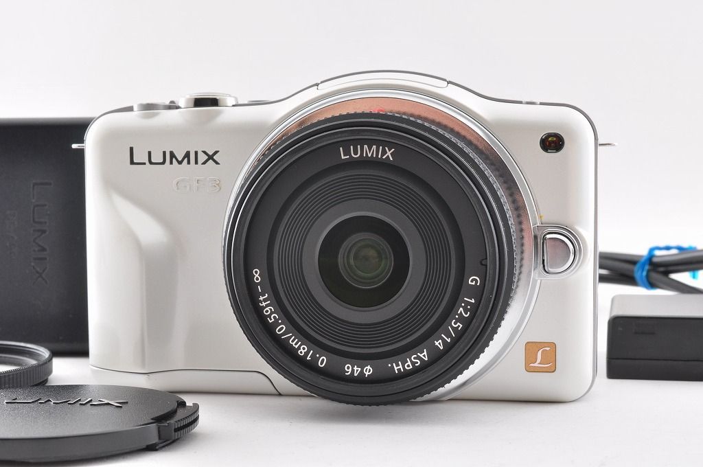 Panasonic Lumix GF3 おまけつき 2ヶ月保証付き】Panasonic LUMIX DMC-GF3 ホワイト G 14mm F2.5 ASPH
