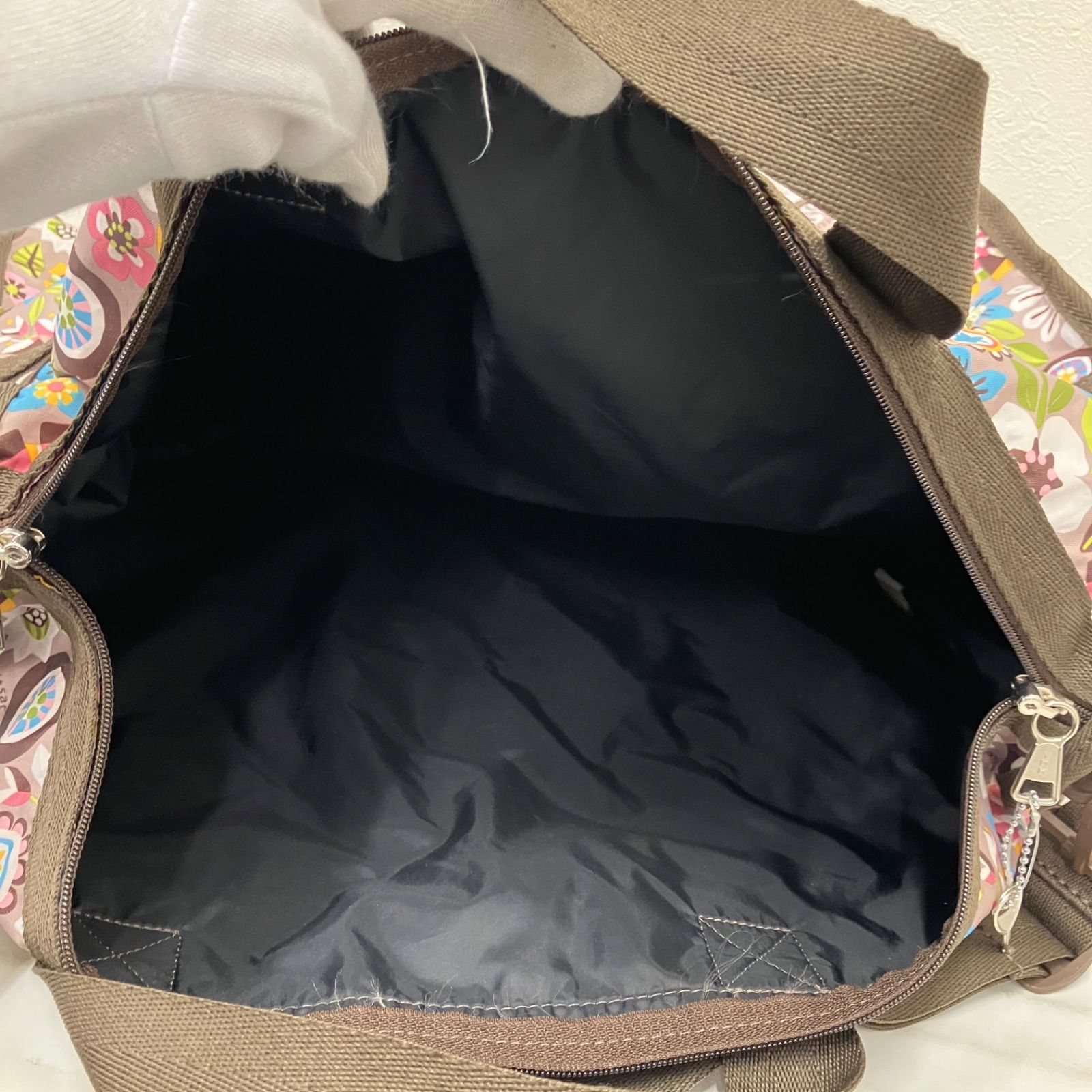 3710 LeSportsac レスポートサック ボストンバッグ 2way ラージ 