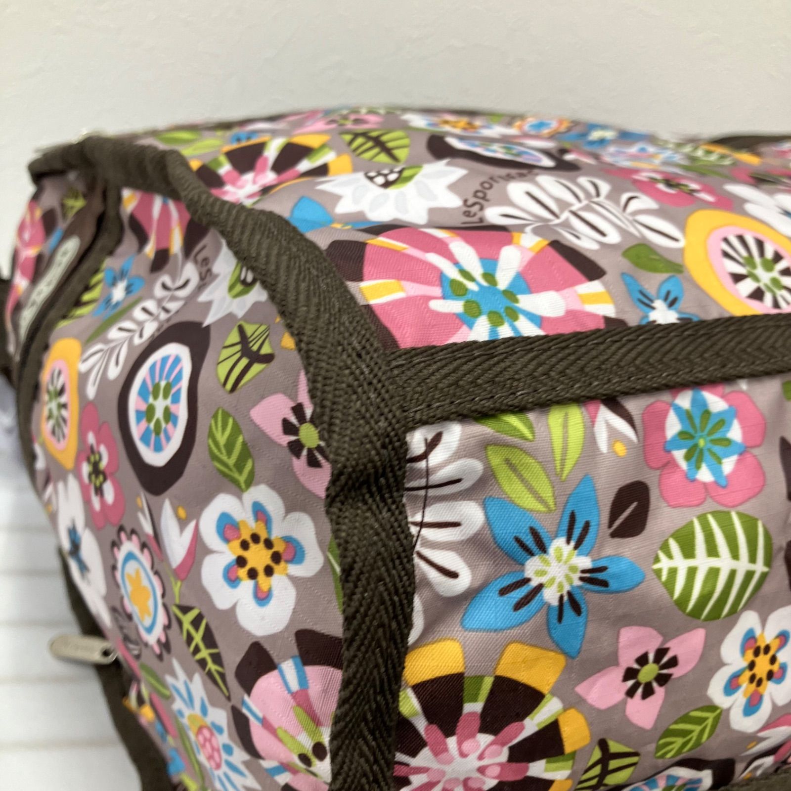 3710 LeSportsac レスポートサック ボストンバッグ 2way ラージ