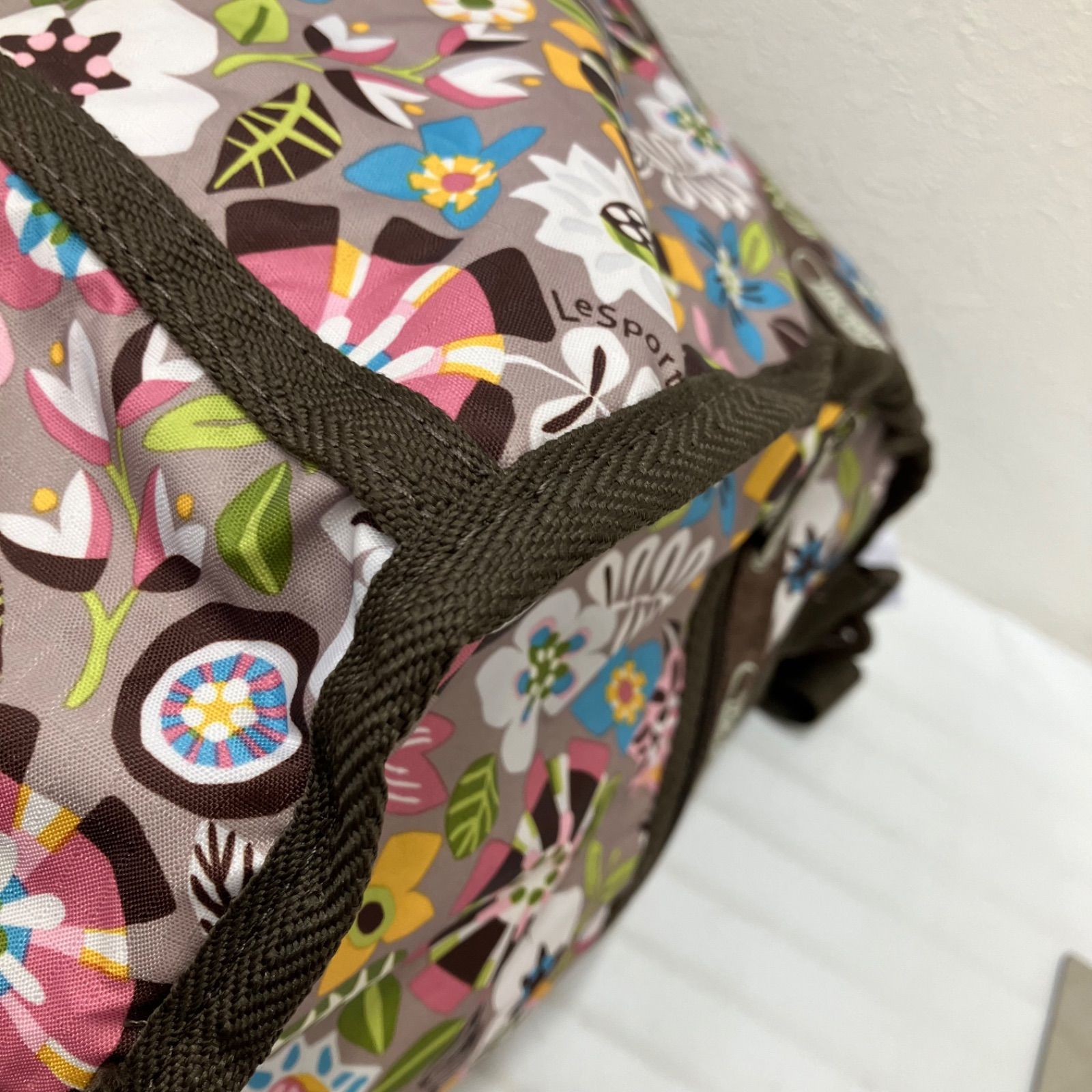 3710 LeSportsac レスポートサック ボストンバッグ 2way ラージ