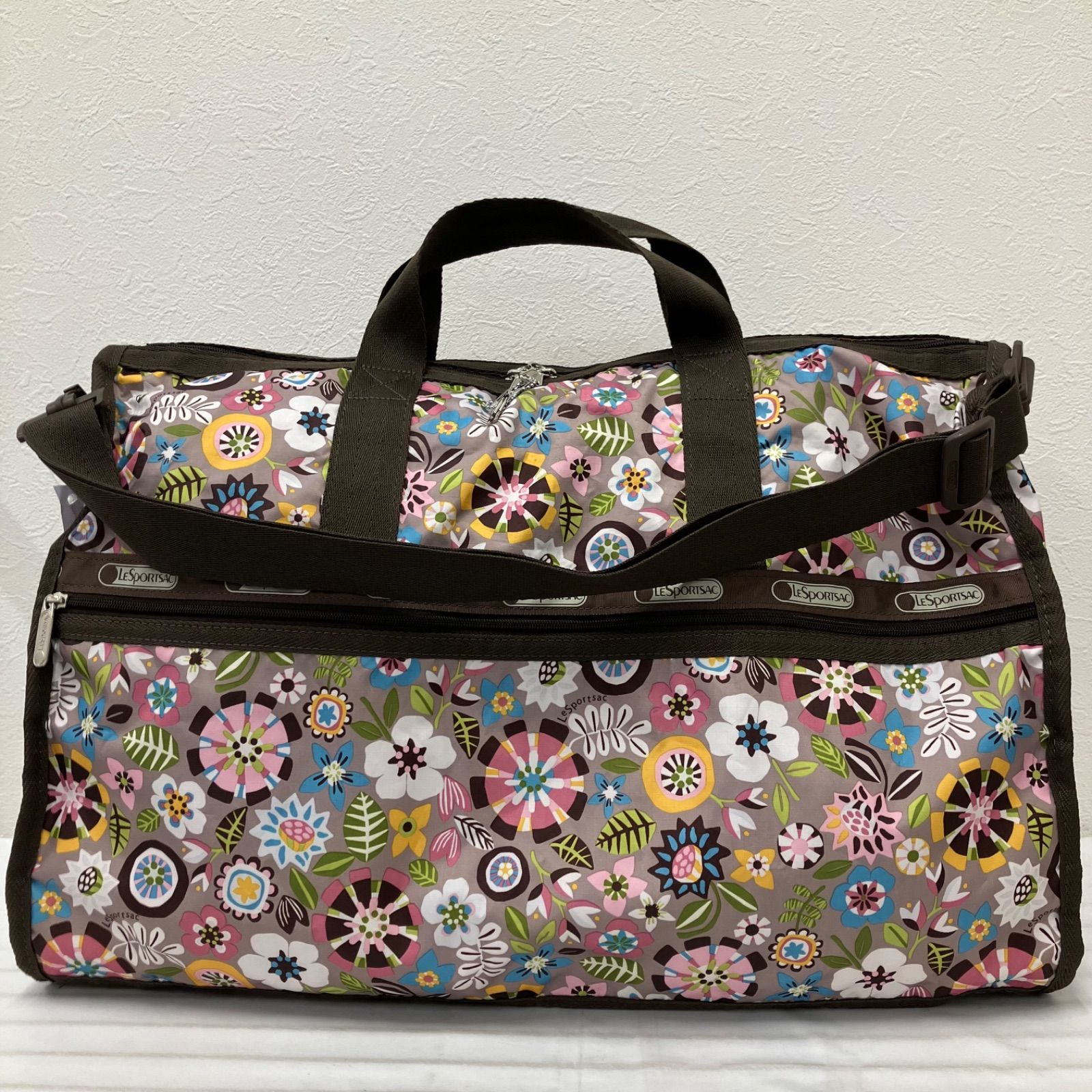 3710 LeSportsac レスポートサック ボストンバッグ 2way ラージ
