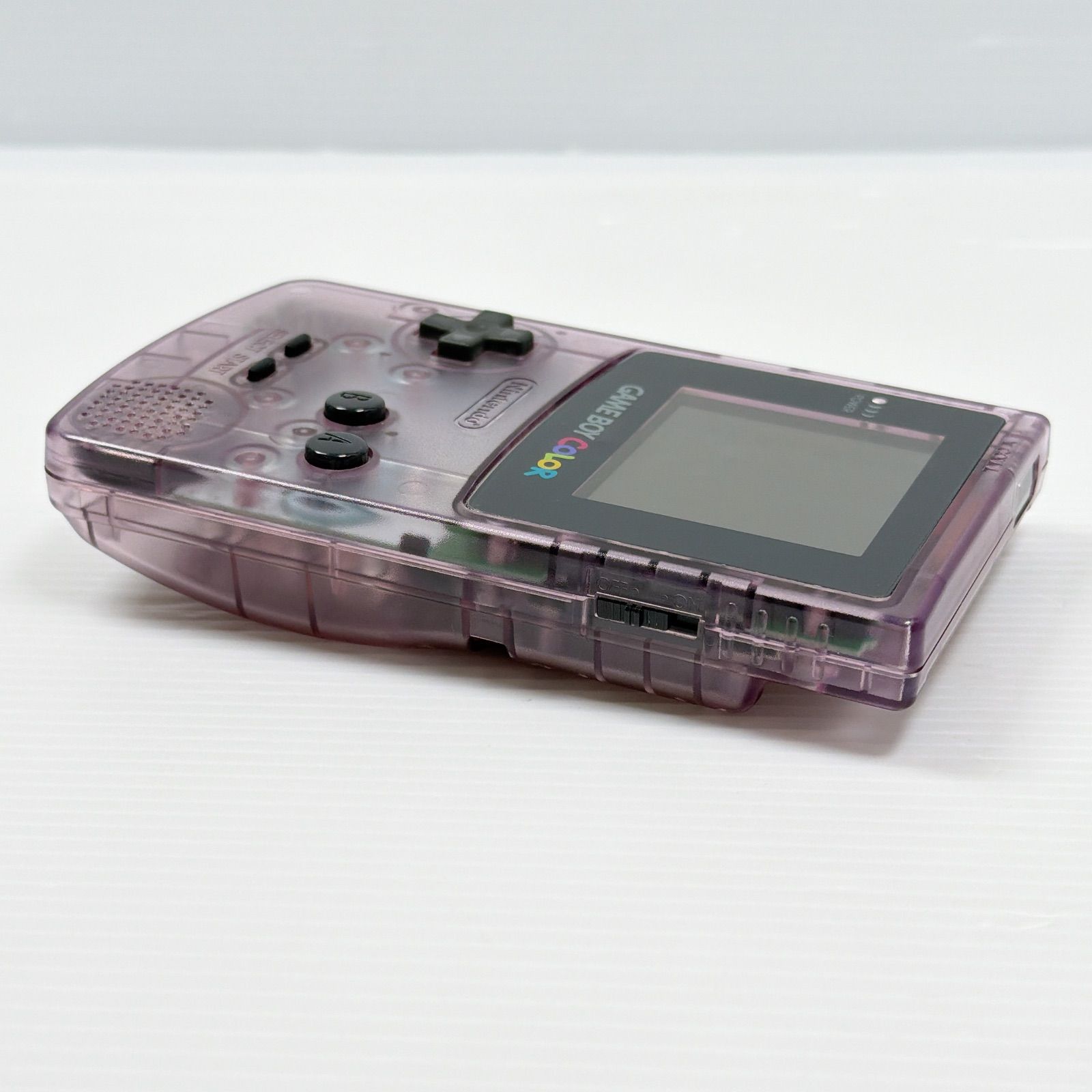 極美品 ゲームボーイカラー クリアパープル 動作確認済み ニンテンドー