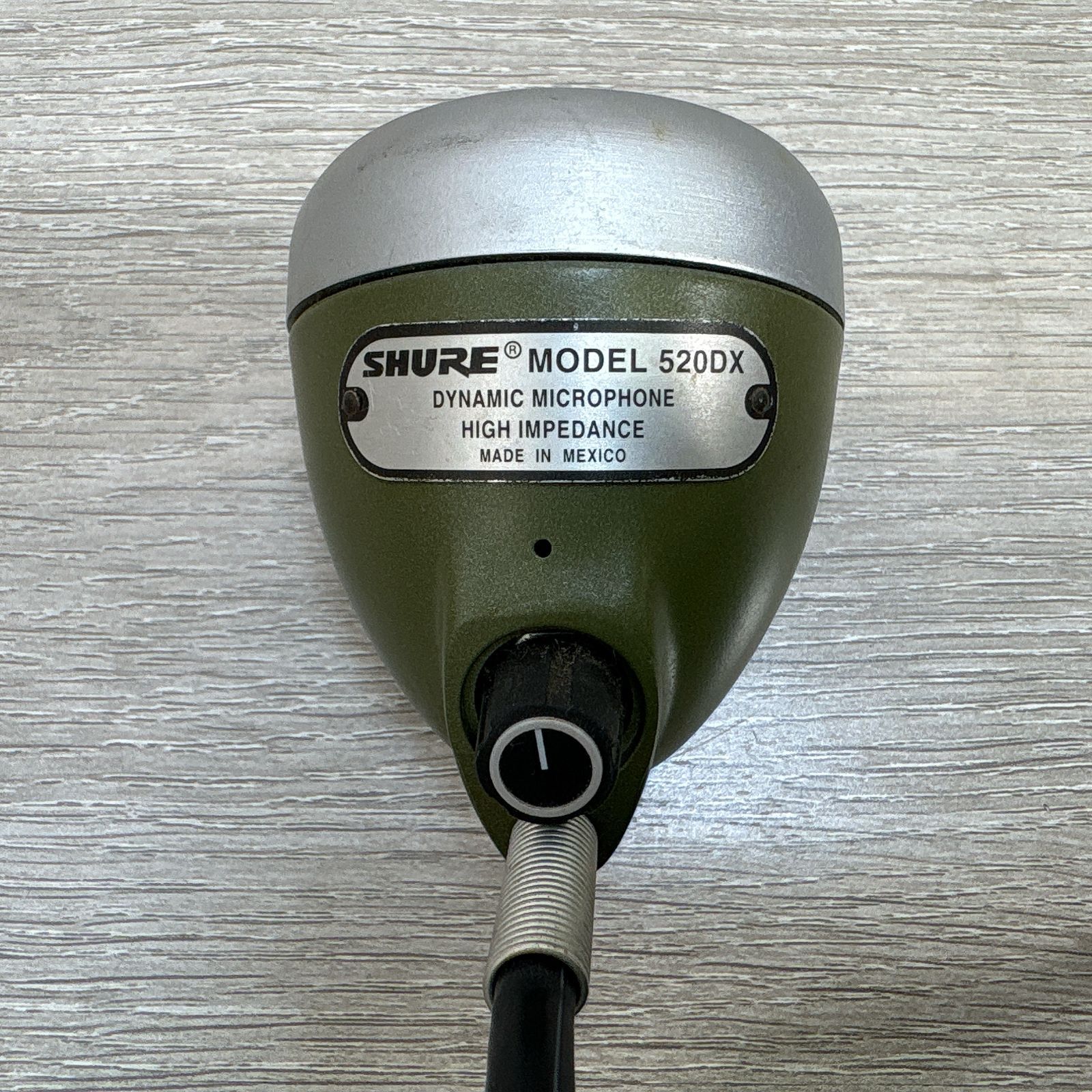 SHURE 520DX Green Bullet ダイナミックマイク ハーモニカマイク