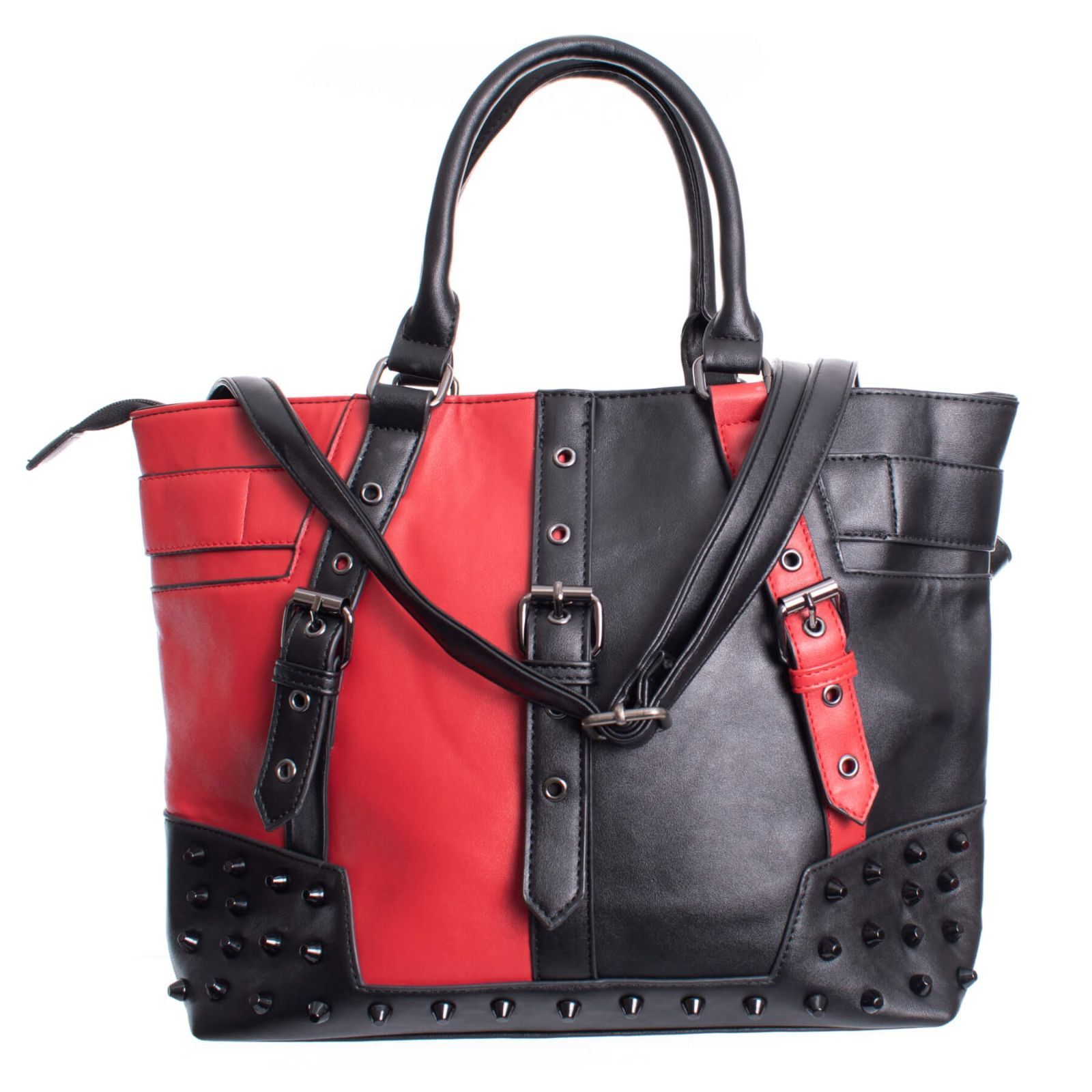 【Vixxsin】HARLEEN BAG / BLACKk×RED