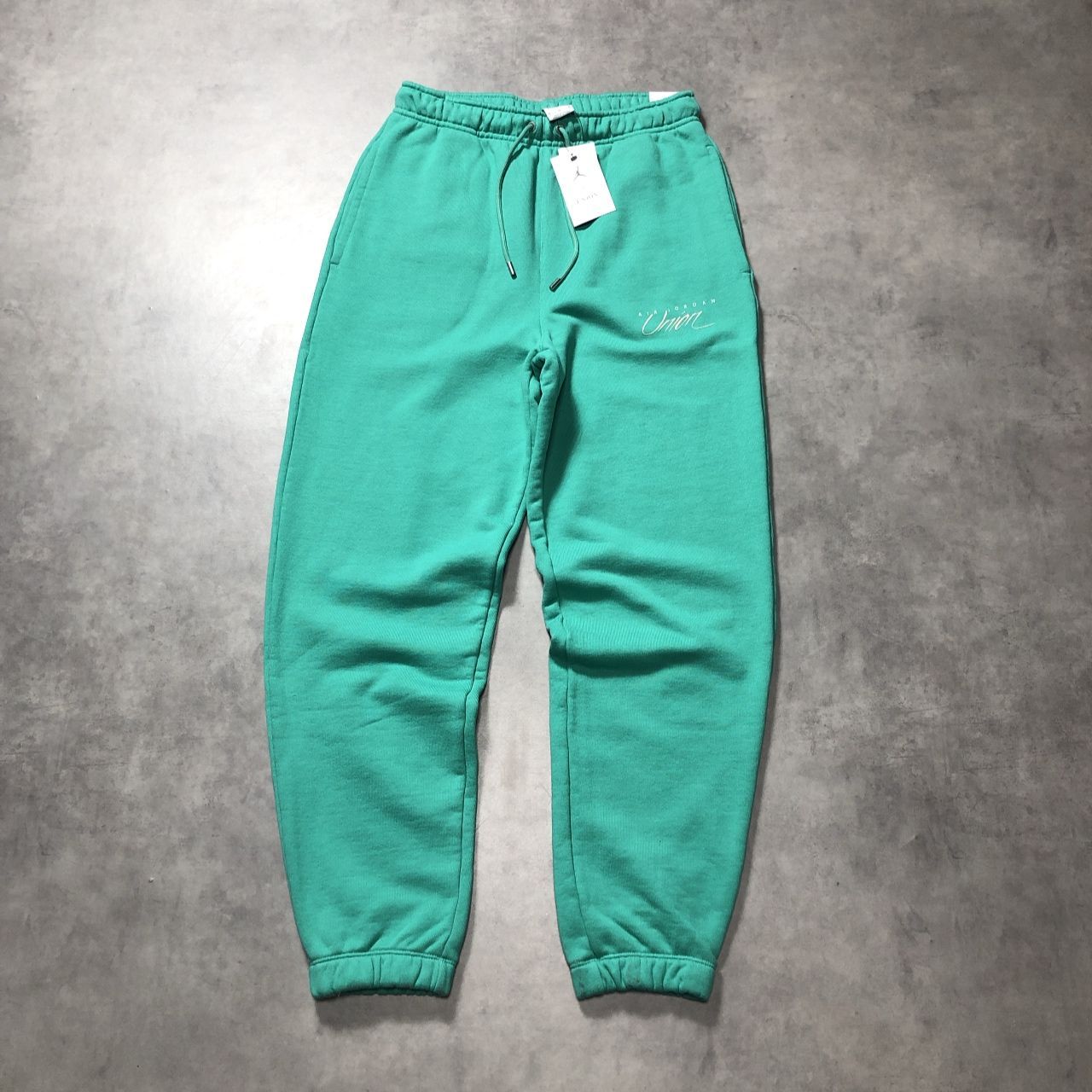 GQ5534◇UNION / JORDAN : Fleece Pants DV7336-348◇M◇エメラルドグリーン系 ユニオン ジョーダン ジャンプマン スウェットパンツ 7,600円