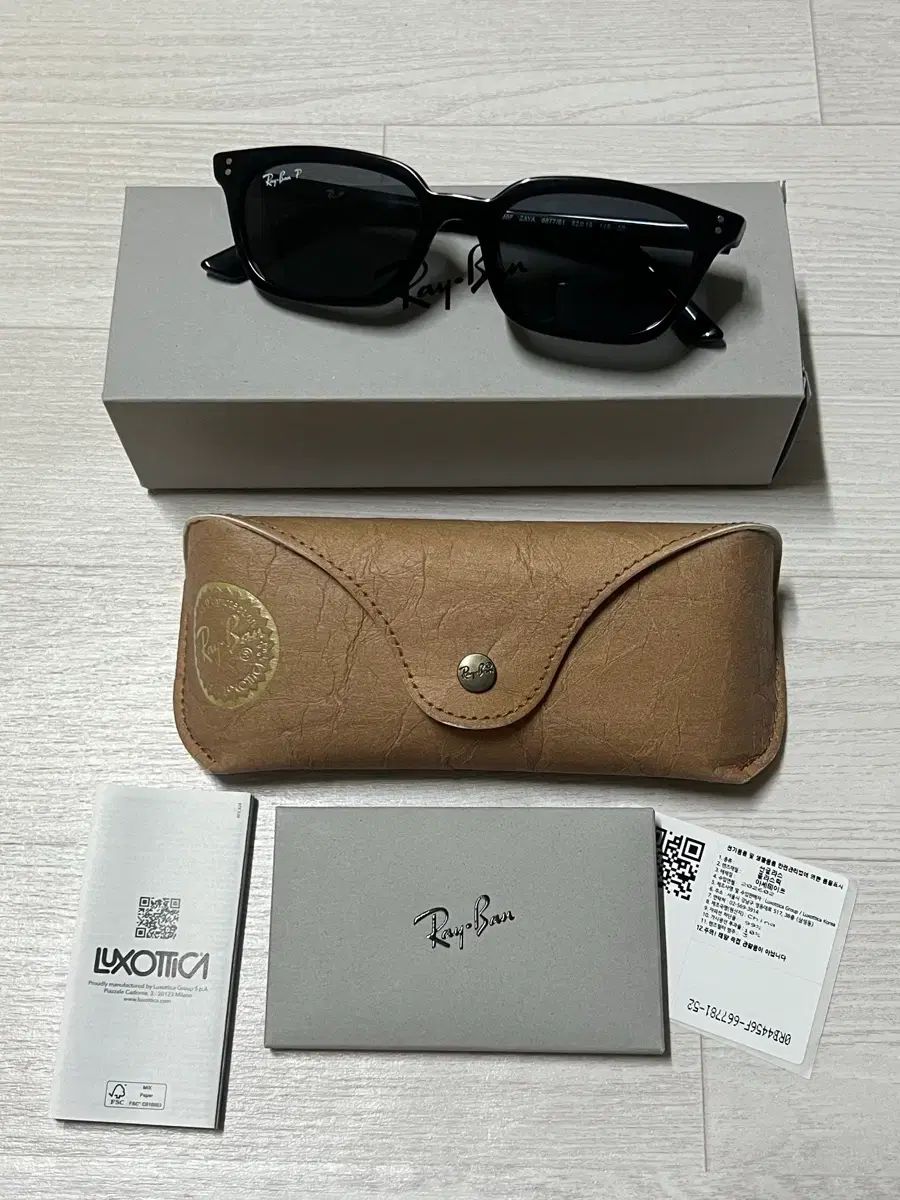 Ray-Ban (レイバン) ジャヤ ブラック 偏光 サングラス