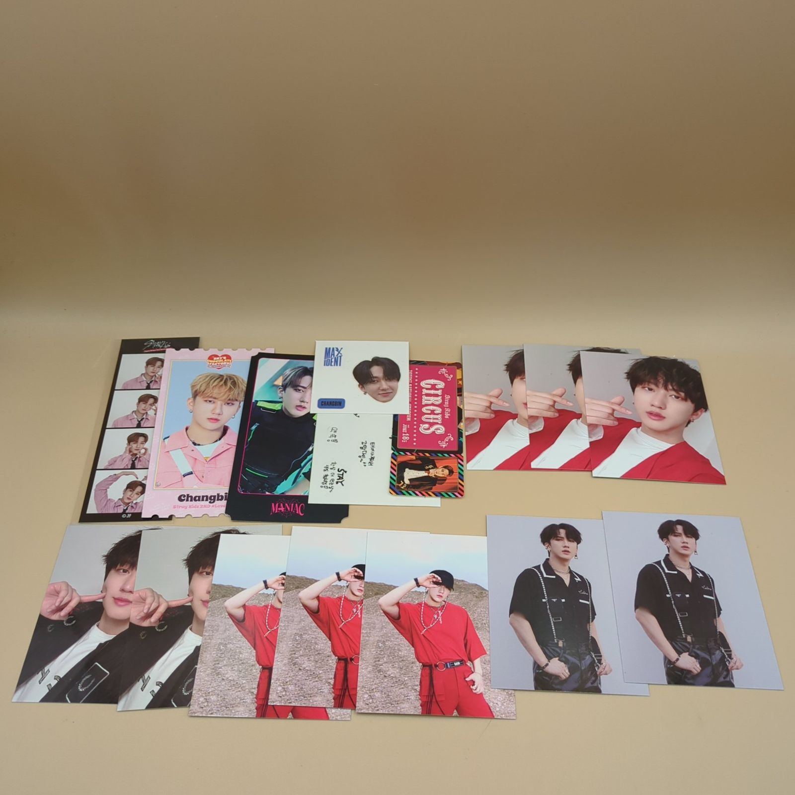 D43508】（現状品）Stray Kids スキズ チャンビン グッズ トレカ