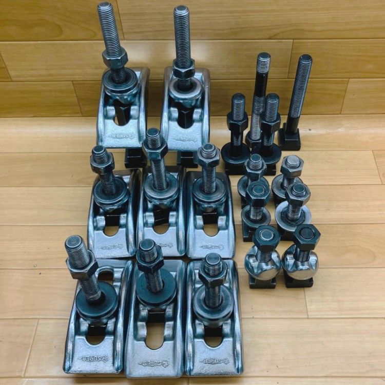 SUPER/スーパーツール ユニクランプ プレーンクランプ 自在型 まとめて(2)