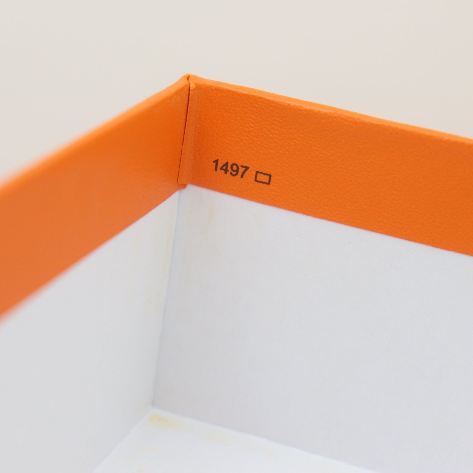 IT7GV91LHLIO HERMES エルメス バーキン25 1497 空箱 オレンジ