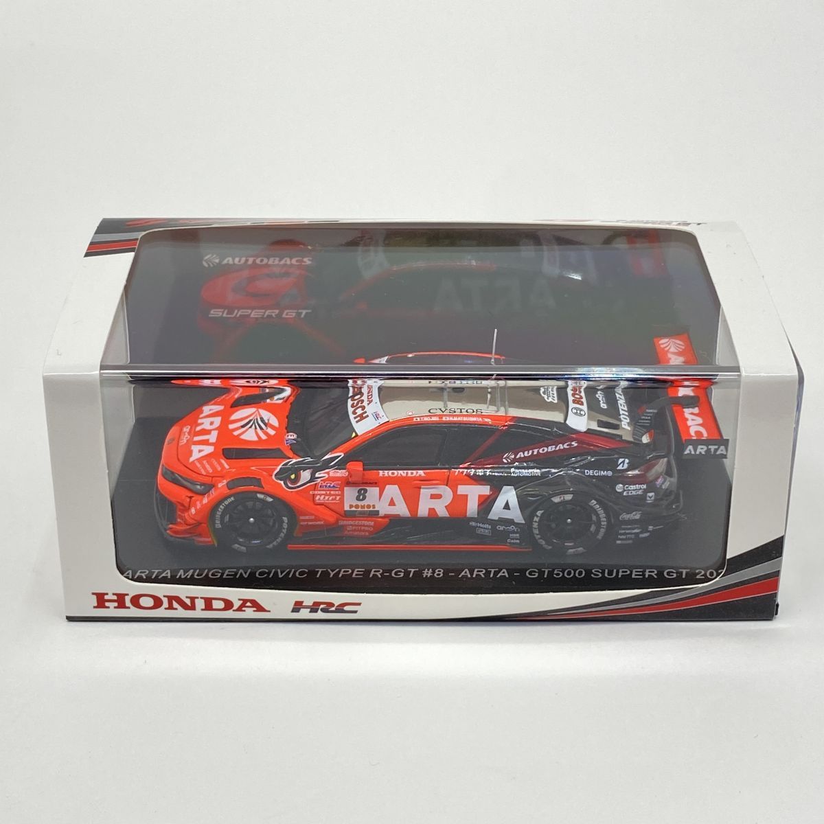 【ケース未開封】スパーク 1/43 ARTA MUGEN CIVIC TYPE R-GT ARTA GT500 SUPER GT 2025 43SGT25008 ミニカー