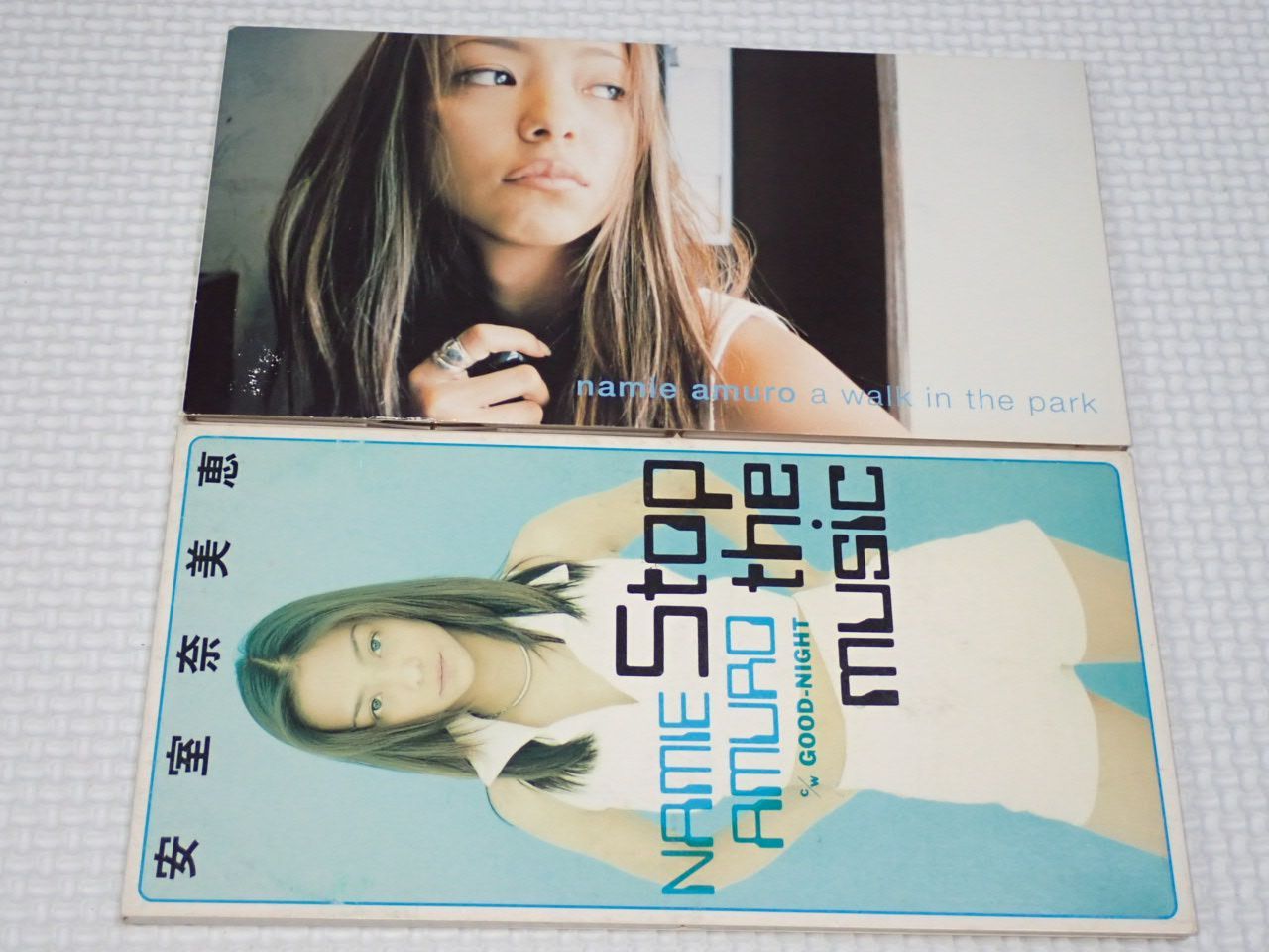 激レア 安室奈美恵 直筆サイン入り CD a walk in the park CD☆安室奈美恵 a walk in the park 8cm (おまけ Stop the music