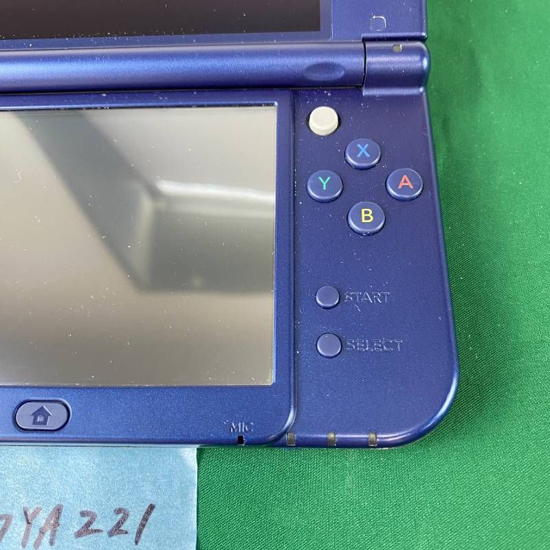 ワYA221【上下IPS液晶】Newニンテンドー3DSLL メタリックブルー 本体
