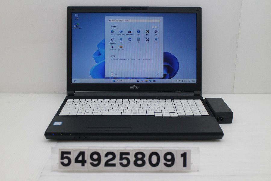 富士通 LIFEBOOK A579/BX Core i5 8265U 1.6GHz/8GB/256GB(SSD)/Multi/15.6W/FWXGA(1366x768)/Win11 【549258091】