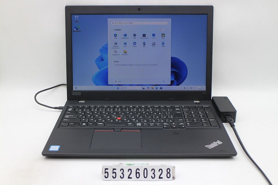 Lenovo ThinkPad L580 Core i5 8250U 1.6GHz/8GB/256GB(SSD)/15.6W/FWXGA(1366x768)/Win11 【553260328】
