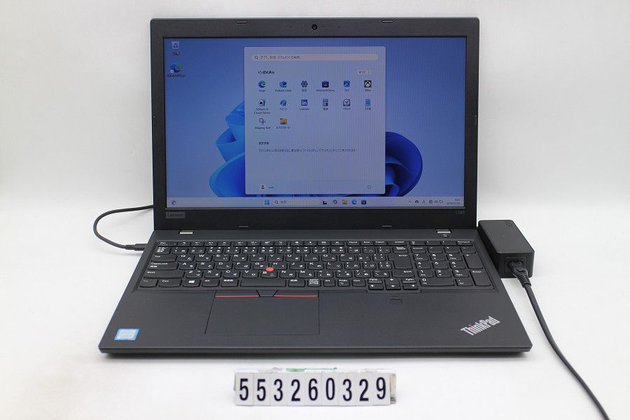 Lenovo ThinkPad L580 Core i5 8250U 1.6GHz/8GB/256GB(SSD)/15.6W/FWXGA(1366x768)/Win11 【553260329】