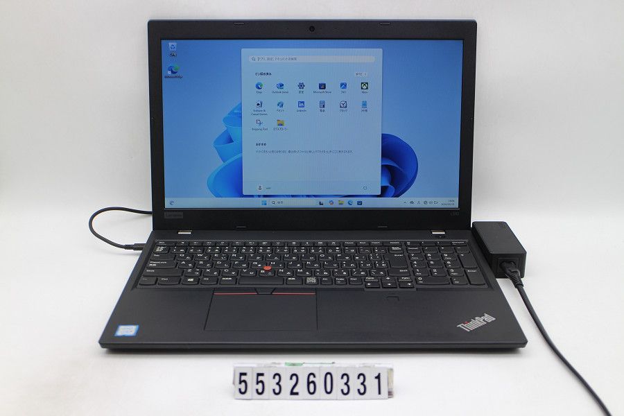 Lenovo ThinkPad L580 Core i5 8250U 1.6GHz/8GB/256GB(SSD)/15.6W/FWXGA(1366x768)/Win11 【553260331】
