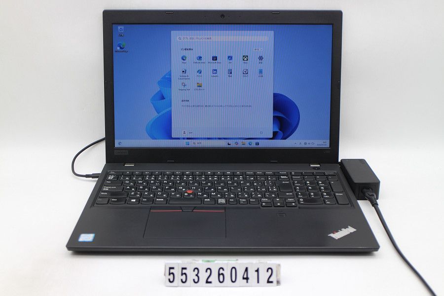 Lenovo ThinkPad L580 Core i5 8250U 1.6GHz/8GB/256GB(SSD)/15.6W/FWXGA(1366x768)/Win11 【553260412】