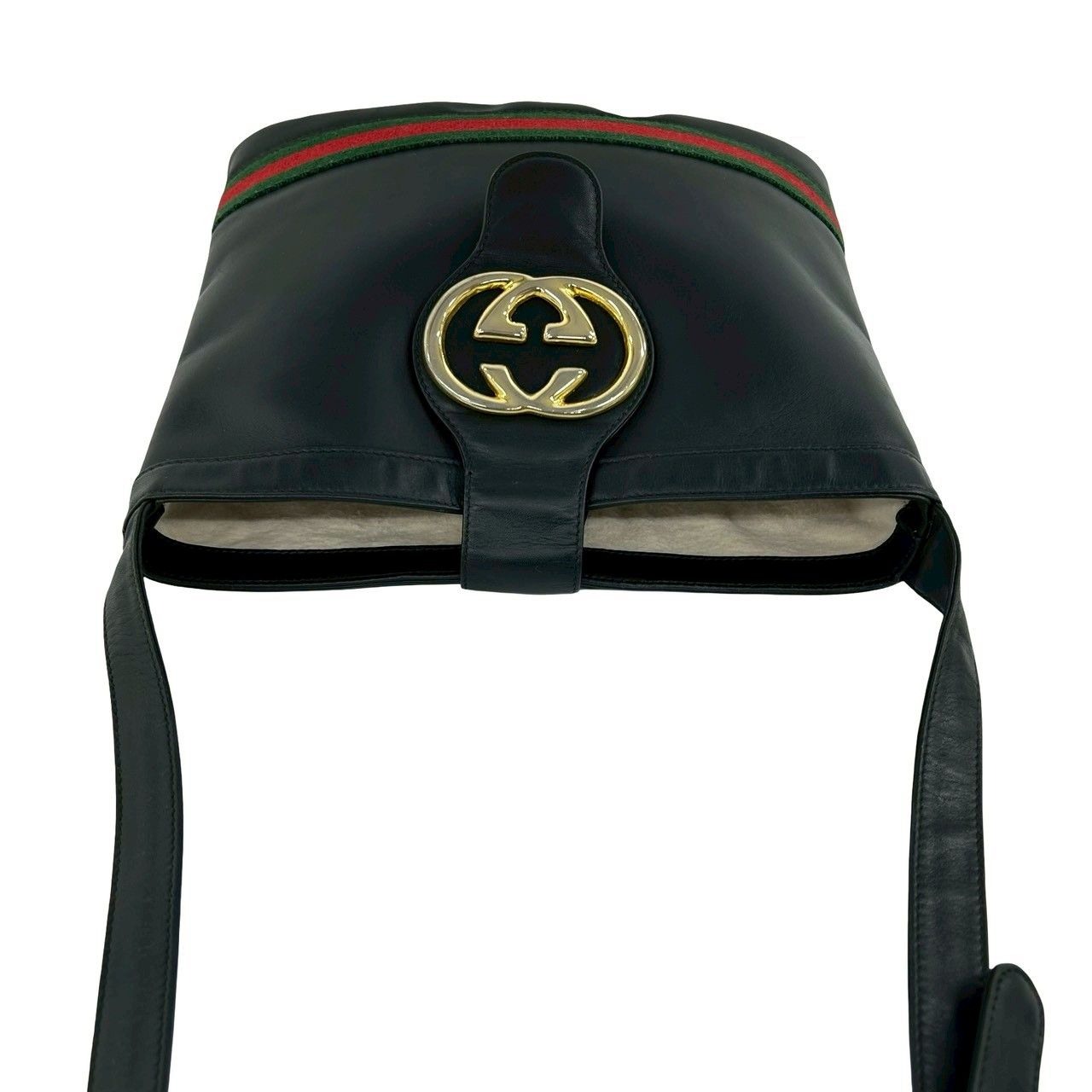 極 美品 GUCCI グッチ オールドグッチ ヴィンテージ シェリーライン GG