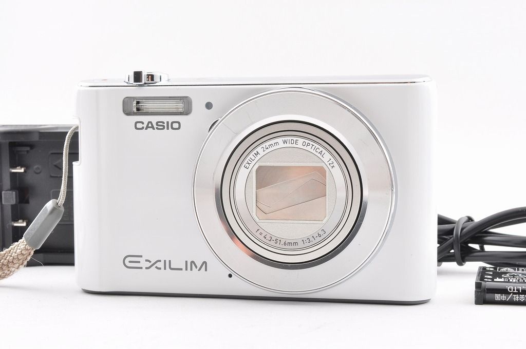【2ヶ月保証付き】CASIO EXILIM EX-ZS180 コンパクトデジタルカメラ 1610万画素 シルバー＃1525