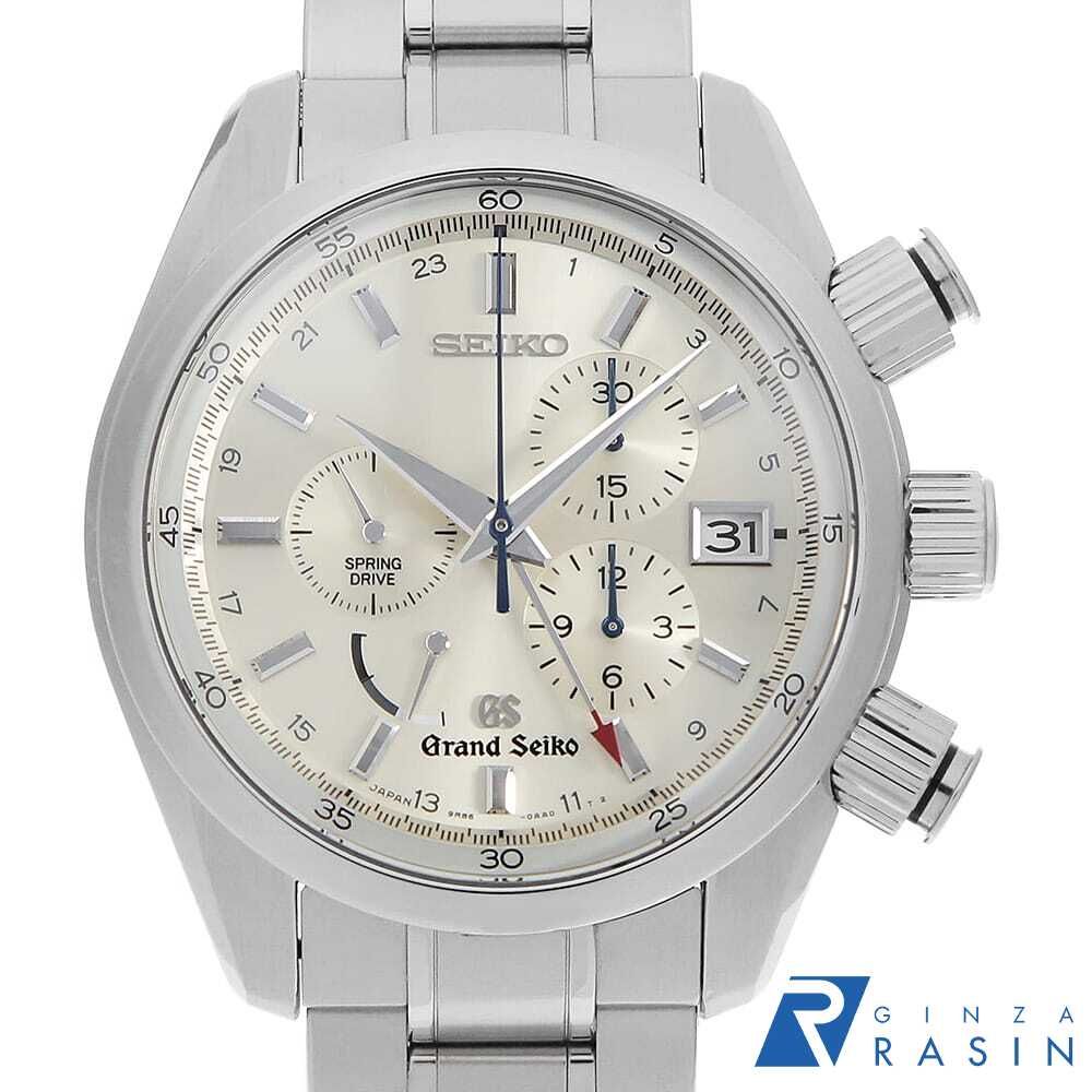 グランドセイコー スポーツコレクション スプリングドライブ クロノグラフ GMT SBGC001 中古 メンズ