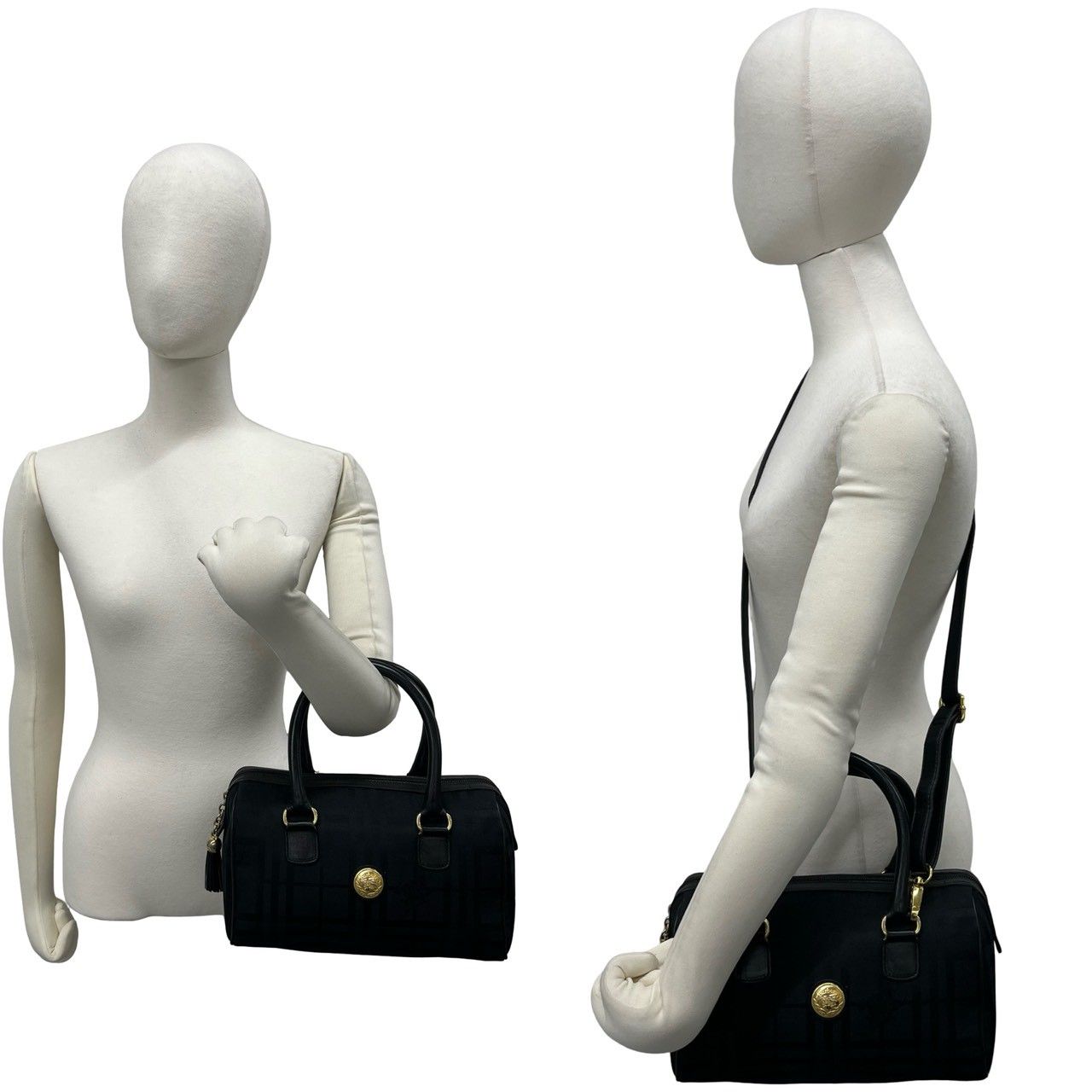 極 美品 BURBERRYS バーバリーズ ノバチェック シャドーホース レザー
