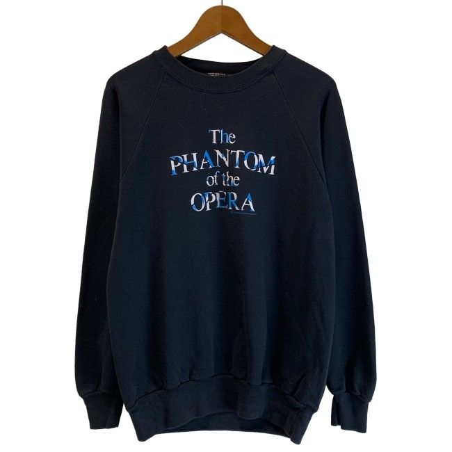【中古】　anvil　スウェット　80s-90s vintage　80年代-90年代　OLD　長袖　トレーナー　トップス　The PHANTOM of the OPERA　オペラ座の怪人　プリント　USA製　古着　/7310