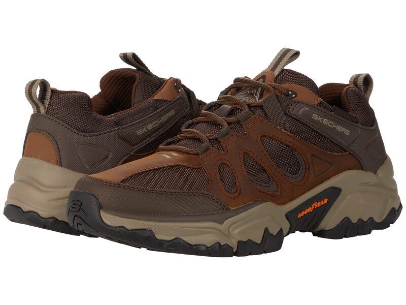 スケッチャーズ メンズ シューズ スニーカー リラックスフィット SKECHERS Relaxed Fiterraform Selvin Dark Brown ブラウン