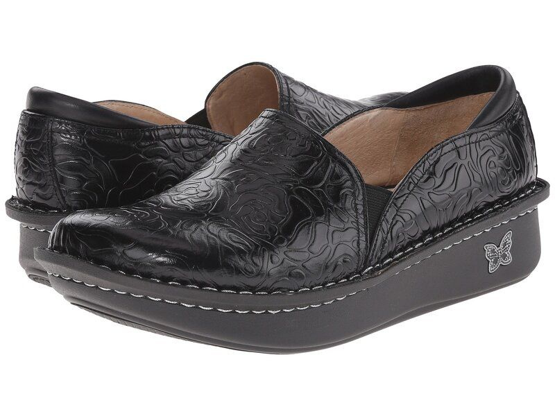 アレグリア レディース シューズ サンダル Alegria Debra Professional Black Emboss Ro ブラック