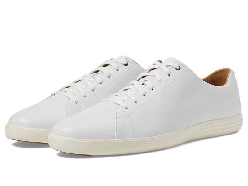 コールハーン メンズ シューズ スニーカー Cole Haan Grand Crosscourt II White Leather ホワイト