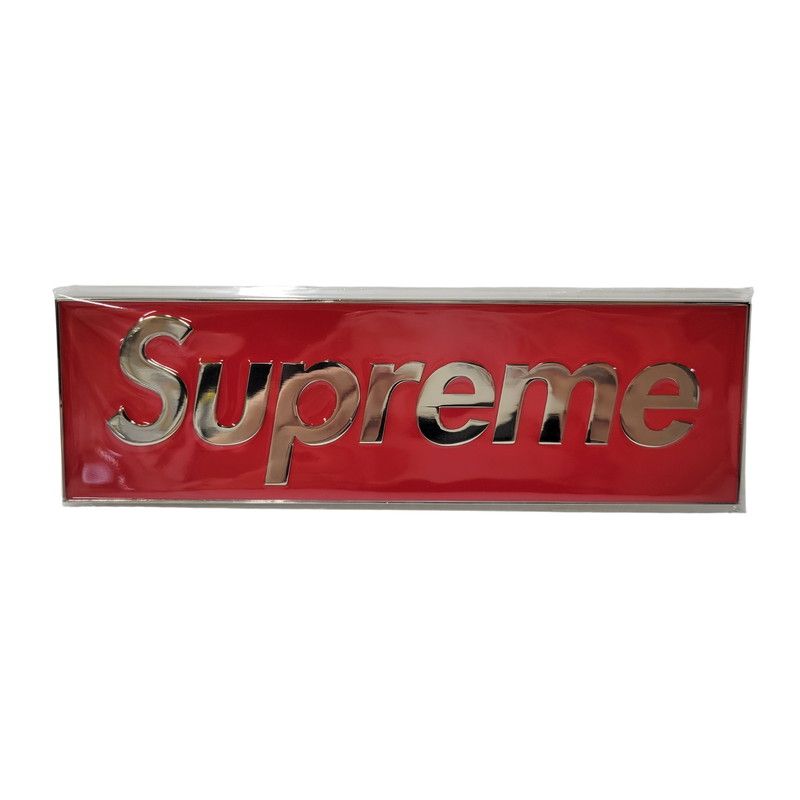中古美品】 Supreme シュプリーム BOX LOGO CAR EMBLEM ボックスロゴ