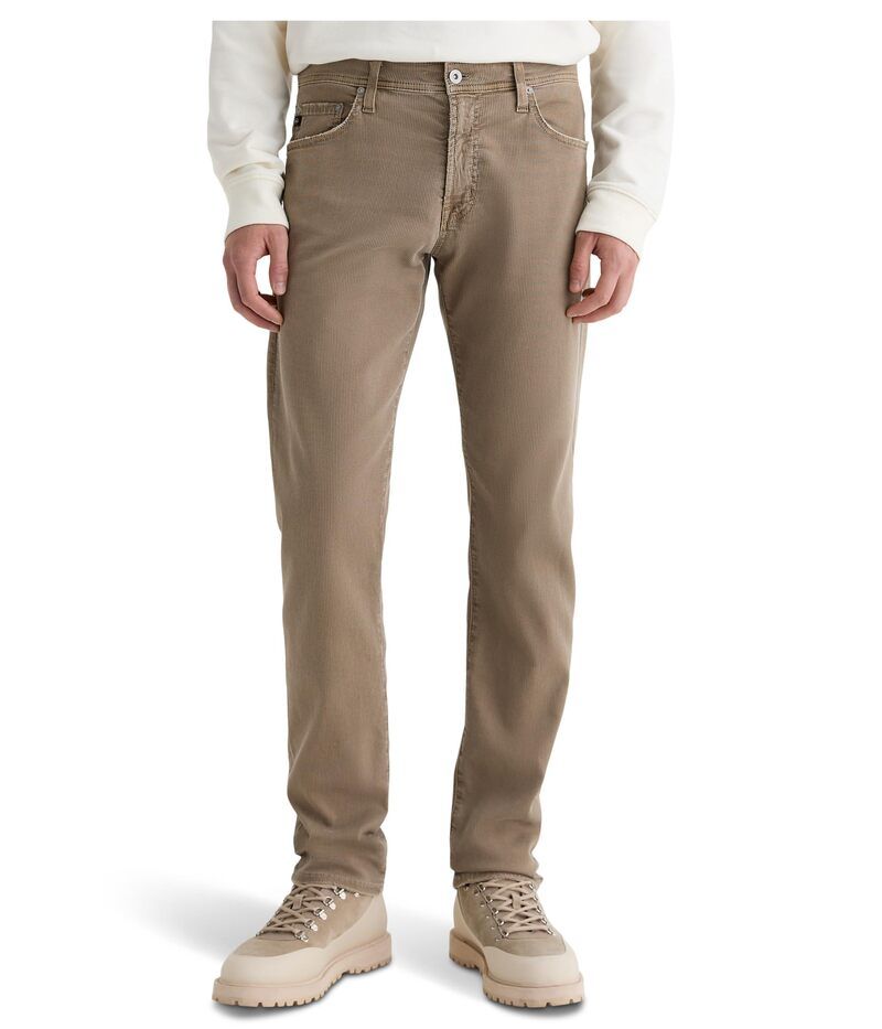 エージージーンズ メンズ ボトムス カジュアルパンツ コーデュロイ AG Jeans Tellis Modern Slim Corduroy Pants 5 Yearsulfur