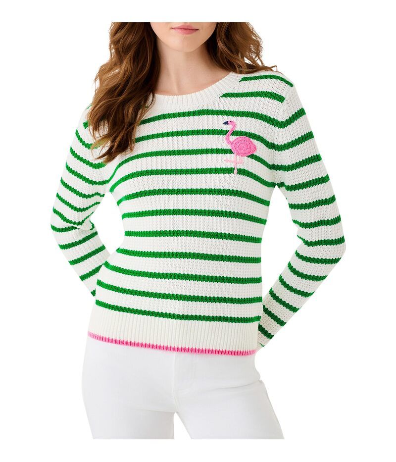 リリーピュリッツァー レディース アウター ニット・セーター Lilly Pulitzer Jovienne Sweater Coconut Shine B