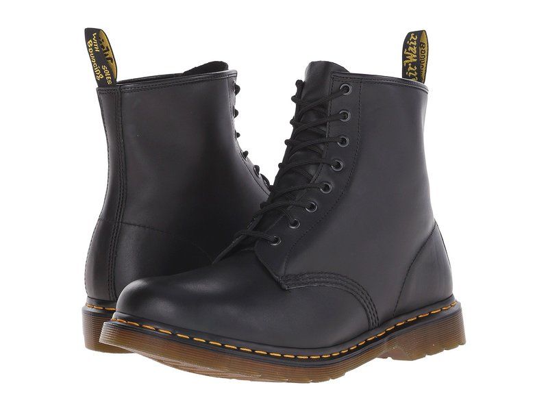 ドクターマーチン メンズ シューズ ブーツ・レインブーツ レザー Dr Martens 1460 Nappa Leather Boot Black Nappa Lea ブラック