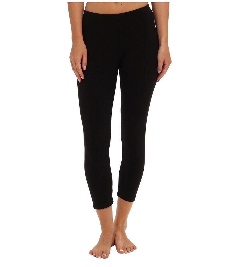 スプレンディット レディース ボトムス カジュアルパンツ レギンス Splendid Modal Crop Leggings Black ブラック