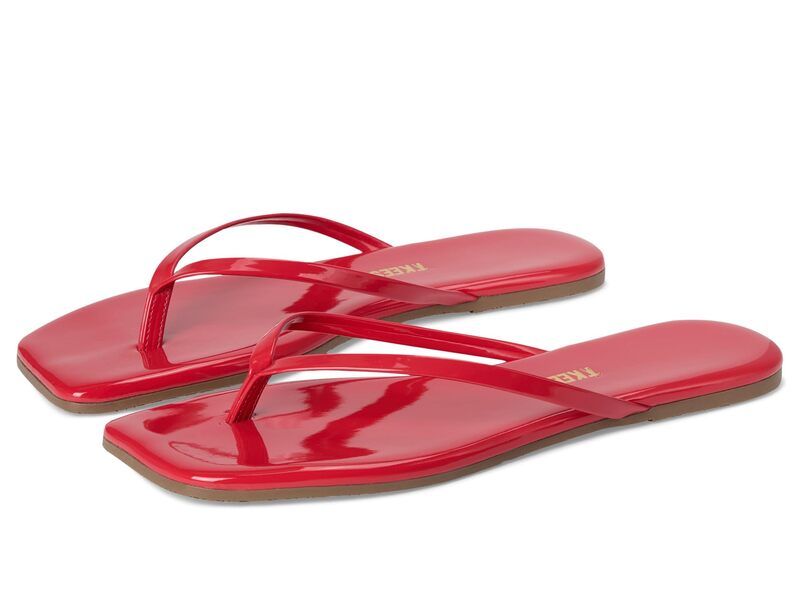 ティキーズ レディース シューズ サンダル TKEESquare Toe Lily Red Gloss レッド