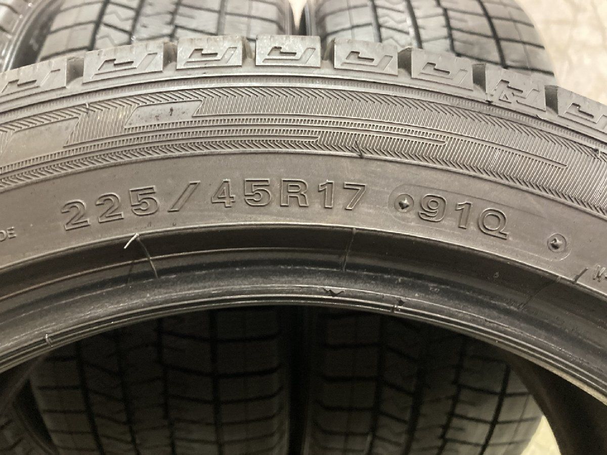 DUNLOP WINTER MAXX WM03 225/45R17 17インチ スタッドレス 4本 22年製
