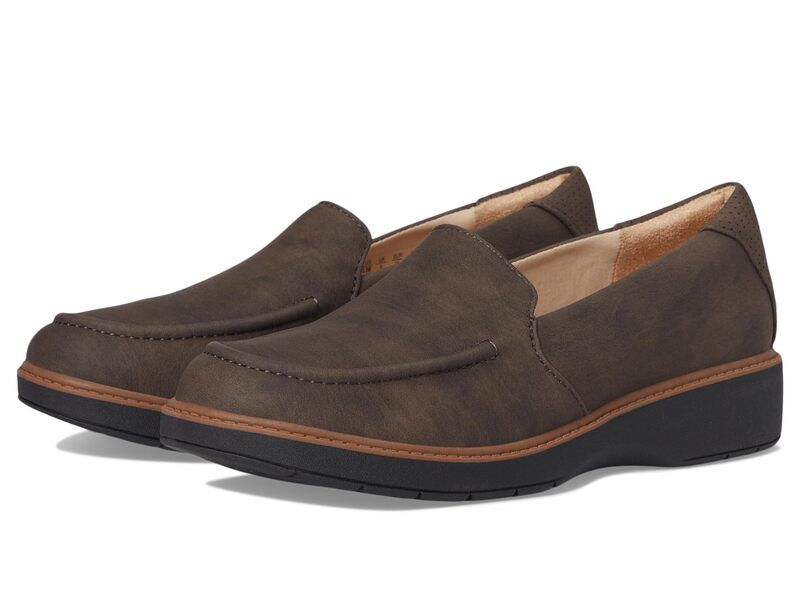 ドクター・ショール レディース シューズ スリッポン・ローファー ダウン Dr Scholls Calm Down LoafersMoc Shoes Dark Brown ブラウン
