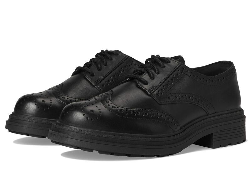 クラークス レディース シューズ オックスフォード ダービー Clarks Orinoco 3 Derby Black Leather ブラック
