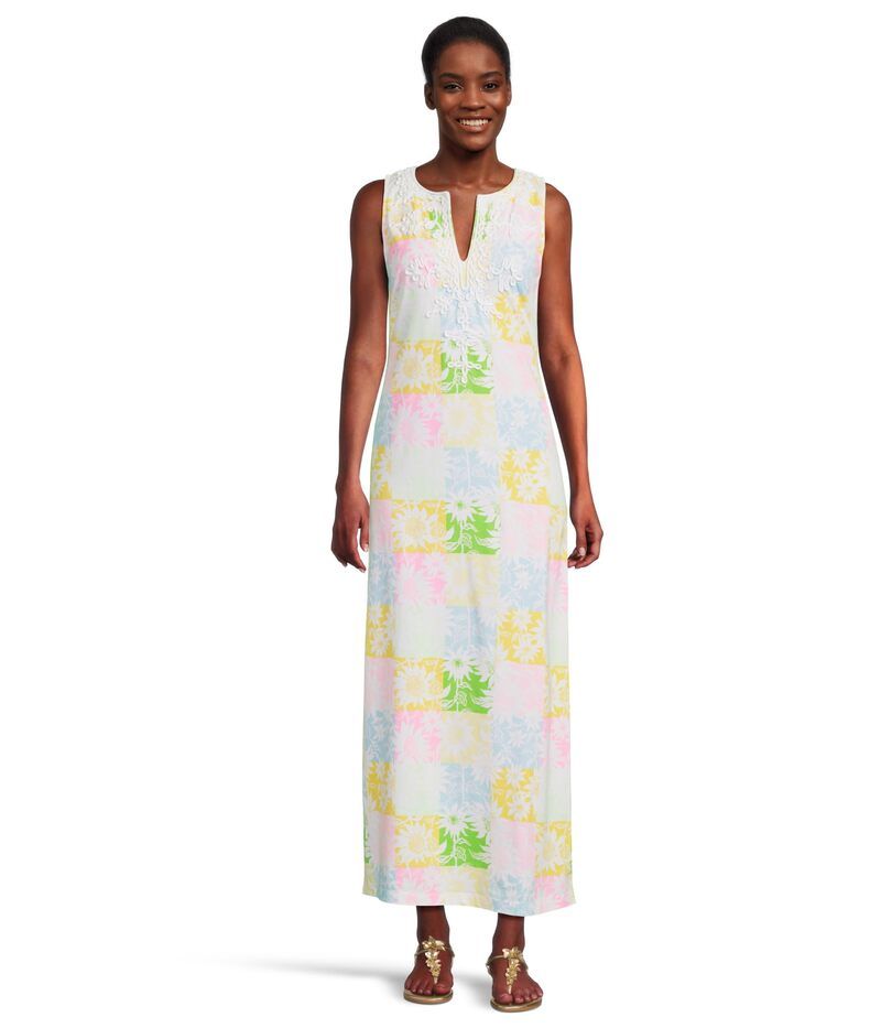 リリーピュリッツァー レディース トップス ワンピース マキシワンピース マキシ Lilly Pulitzer Raina Maxi Dress Multi Via Sunny マルチカラー