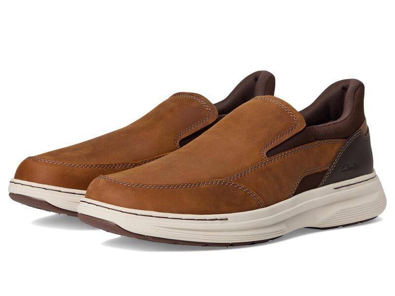 クラークス メンズ シューズ オックスフォード Clarks Craftwell Step Light Brown Lea ブラウン