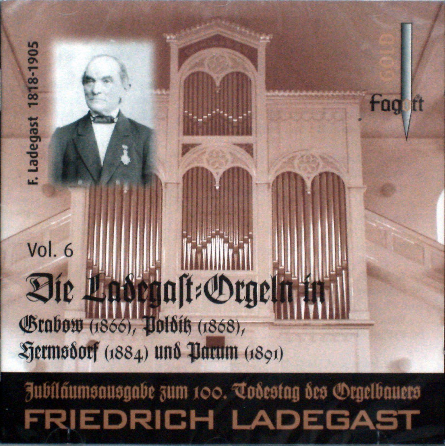 【CD】Die Ladegast Orgeln 6